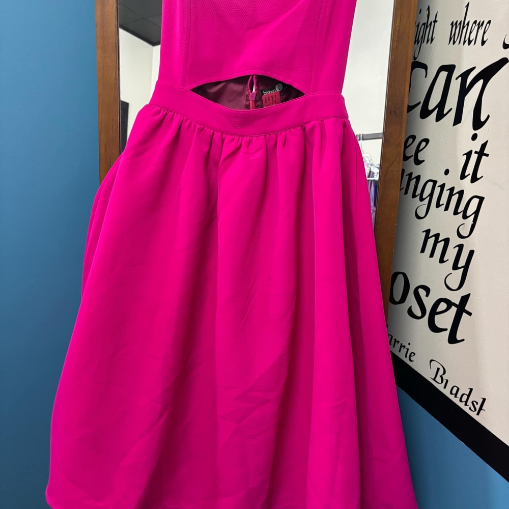 Vibrant Pink Kids Dress